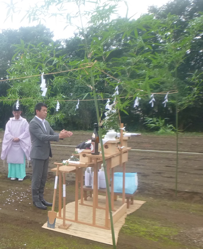 保育園様新築工事　地鎮祭