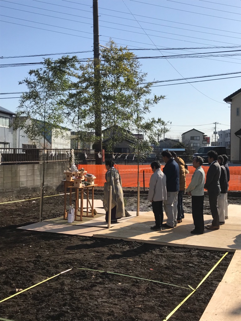 M様邸新築工事　地鎮祭