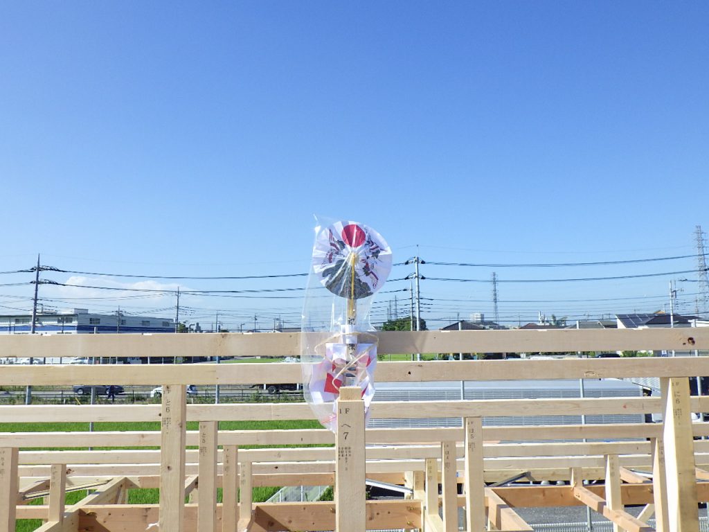 Ｆ様邸新築工事　祝上棟　ゼッチ仕様で建築中